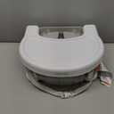 Ingenuity Deluxe Comfort Booster Seat for Kitchen Chair, Compact Fold, Portable, Lightweight, Toddler Booster Seat for Dining Table, from 6 Months to 3 Years  Grey