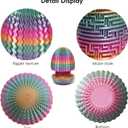 2026 Mystery Egg Maze Puzzle Box: 4 Unique Mazes Money Holder with Hidden Compartment, Brain Teaser Game for Cash & Gifts, Reusable Surprise Container for Easter Birthday Christmas Party