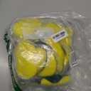 Tanlade 30 Pcs Individually Wrapped Sponges Kitchen Bulk Non Scratch Scouring Sponges for Dishes Household Cleaning Travel Apartments Hotel Car (Yellow Green)