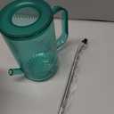 Long Spout Watering Can Indoor, Small Watering Cans for House Plants, Flowers, Succulents 33.8oz(Green)