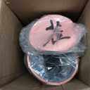 Mahjong Mat & Mah Jongg Mat for Table - Waterproof & Silent, 3mm Thick Non-Slip Game Pad with Unique Designs, Carry Bag & Gift Tube - Premium Mahjongg Accessories (31.5" x 31.5",Blue)