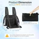 Transfer Belt for Elderly & DisabledPatient Transfer Lift Assist Device for Wheelchair Transfer Board Alternative for Stairs, Chairs & Cars (8 Handles +2 Shoulder Straps)