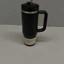 STANLEY Quencher H2.0 Tumbler with Handle and Straw 30 oz | Flowstate 3-Position Lid | Cup Holder Compatible for Travel | Insulated Stainless Steel Cup | BPA-Free | Black 2.0