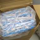 Disposable Toothbrushes with Toothpaste,200 Pack Yellow Hollow Individually Wrapped Disposable Travel Toothbrushes Kit in Bulk for Homeless,Nursing Home,Hotel,Charity