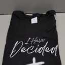 I Have Decided Baptism Church T-Shirt, Small, Black