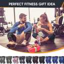 APEXUP Compression Knee Brace for Women, Copper Compression Sleeve for Knee Support, Arthritis Pain Relief, Meniscus Tear, ACL, Running (Small, Dark Grey+Red)