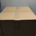 Amazon Basics Large Cat Litter Box with High Sides, Top Entry, Includes Scoop, 20.5 x 14.75 x 14.38 inches, Grey