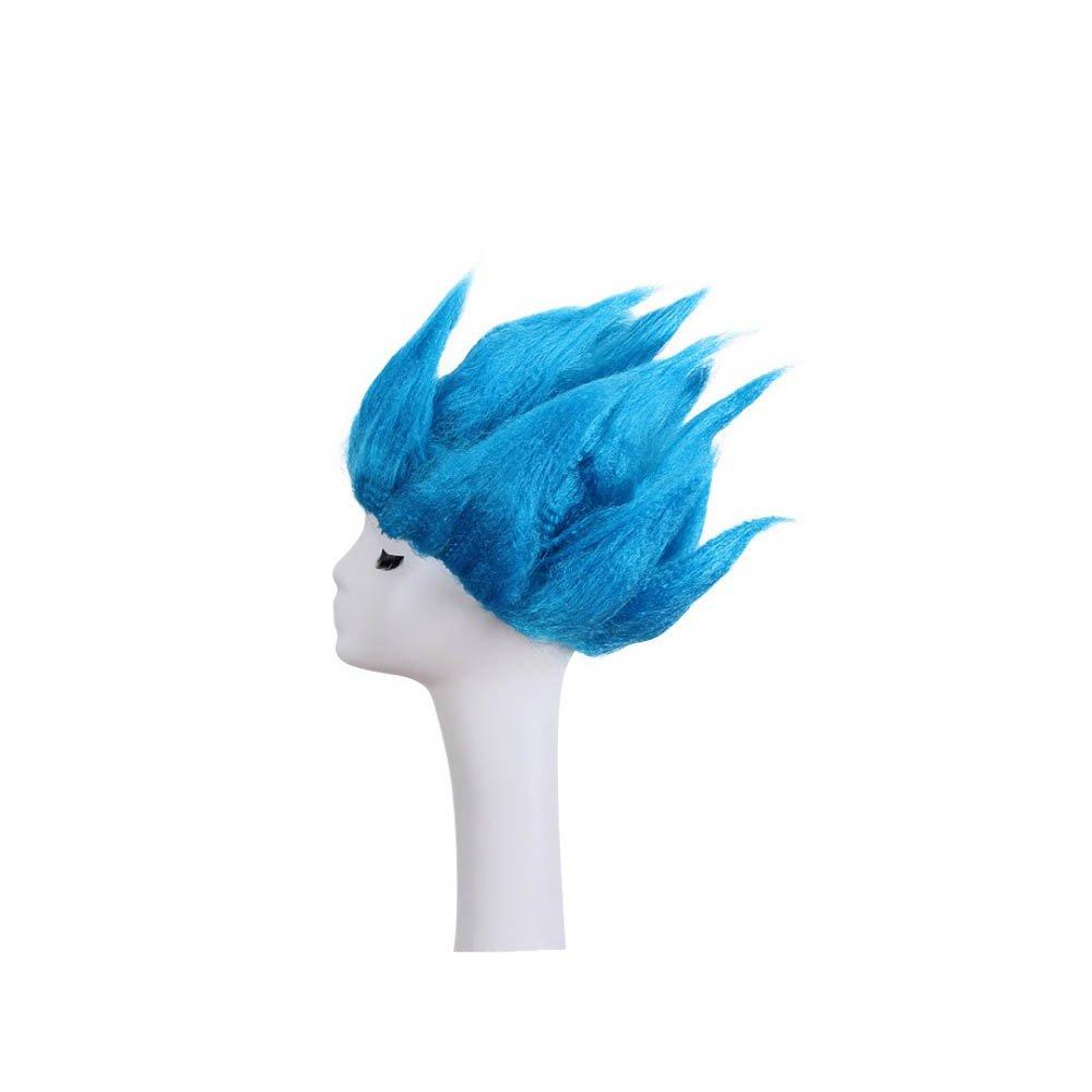 Man's Cosplay Wigs for Halloween Costume Wig (Blue)