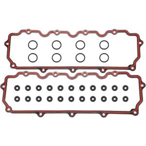 VS50691R Powerstroke Diesel Valve Cover Gasket Set Compatible with Ford Vehicle 2003-2010 F250 F350 F450 F550 E350 E450 Excursion 6.0L V8 Diesel Turbo, Replace#3C3Z6584BA, 3C3Z6584AA