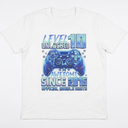 Level 10 Unlocked Awesome Since 2014 10th Birthday Gaming T-Shirt
 Size 9-10Y