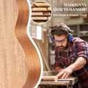 CAHAYA Ukulele Kit Beginner 21" Mahogany Soprano for Adults Kids Gift