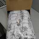 Bedsure King Comforter Set - Bright White Bed Set, 3 Pieces Cute Floral Bedding, 1 Soft Reversible Botanical Flowers Comforter and 2 Pillow Shams