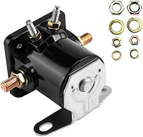 12v Starter Solenoid Relay Sw3, Rnigs New hot Rod Starter Relay/Heavy Duty Intermittent Duty Solenoid Compatible with Ford Jeep Mercury Tractor Golf cart