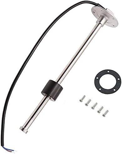 100TECH 6.5"(165mm) 240-33ohms Boat Fuel Sending Unit Float Replacement Gas Gauge Sender RV Car Truck Marine RV Tank Sensor Water Level Sender