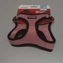 Best Pet Supplies Voyager Step-in Air Harness - All Weather Mesh, Reflective, No Pull Harness for Dogs, Cats - Secure with Hook & Loop Fastener, Buckle, Double D-Rings - Pink/Black Trim, M (M (Chest: 16 - 18"))