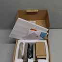 Veise VE019 Fingerprint Smart Lever Lock - APP Control, Keypad Door Lock with Handle, Keyless Entry for Front Door and Bedroom, Electronic Digital Knob, Remote Grant, IP55 Weatherproof, Satin Nickel