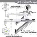 Window Air Conditioner Support Bracket with 2 Arms Heavy Duty AC Support for Window Unit Install kit Up to 200 lbs Hold 5000-22000BTU Unit Window AC Mount