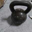 Marcy Hammertone Kettlebells, Ideal Workout Weights For Home Gym, Cast Iron, Black, 55lbs HKB-055