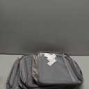 Toy Storage Bag, On the Go Toy Storage Organizer, Car Toy Organization, Blocks Travel Bag, Activity Bags for kids, Traveling Carrying Case, Storage Organizer (Large 4 pc Grey Bags)