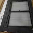 Stanbroil Fireplace Glass Bi-fold Style Door, Black Finish, Large, Decorative Fireplace Screen Door for Fireplace Accessories