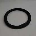 Valleycomfy Microfiber Leather Steering Wheel Cover Universal 15 inch (Black) (Medium(Standard) Size[14.5"-15"])