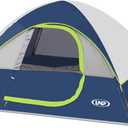 Camping Tent 2 Person, Waterproof Windproof Tent with Rainfly Easy Set up-Portable Dome Tents for Camping (Dark Blue)