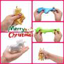 2 x Menzcci 6 Pack Unicorn Stress Balls Toys Squeeze Squishy Toys for Christmas Stocking Stuffers Party Favors Kids Boys Girls School Classroom Valentines Day Card Prizes Gifts