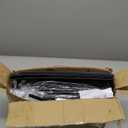 Laiensia 9-Tier Vertical Shoe Rack Organizer, Space Saving Shoe Storage Organizer, Non-Woven Cover Shoe Shelf Holds 36-45 Pairs for Bedroom, Hallway, Closet Entryway, Black