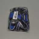 Rabbitgoo Dog Harness No Pull with 2 Leash Clips, Adjustable Soft Padded, Reflective Oxford No Choke Pet Vest with Easy Control Handle for Small Dogs, Dazzling Blue, S