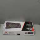 Rii RK909 Wired Mechanical Gaming Keyboard, Blue Switches, 100 Keys, 20 Modes LED Backlighting,Keyboard for PC Gamers/Mac/Windows/Chrome/Linux