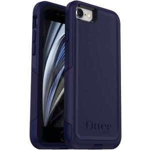 OtterBox iPhone SE 3rd & 2nd Gen, iPhone 8 & iPhone 7 (not Compatible with Plus Sized Models) Commuter Series Case - Indigo Way, Slim & Tough, Pocket-Friendly, with Port Protection (Blue)