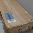 Amazon Basics 35-Inch Large Rolling Duffel Bag for Travel with Wheels and Handle, Durable Ripstop Polyester, 2 Layers of Space, Multiple Interior and Exterior Pockets, Blue