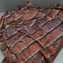 Chiara 7.2FT Red Brick Arch Backdrop Spandex, Wrinkle Free Fitted Arch Background Cover for Farmhouse Style Vintage 2-Sided Round Top Wedding Photography Birthday Baby Shower