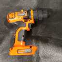 BLACK+DECKER 20V MAX Cordless Drill and Driver, 3/8 Inch, With LED Work Light, Battery and Charger Included (LDX120C)