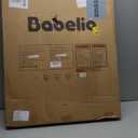 Babelio Baby Gate for Doorways and Stairs, 26''-40'' Auto Close Dog/Puppy Gate, Easy Install, Pressure Mounted, No Drilling, fits for Narrow and Wide Doorways, Safety Gate w/Door for Child and Pets