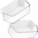2 PACK DA97-12650A Refrigerator Door Shelf Bin (Right) fit for Sam-sung Refrigerator Parts RF260, RF261, RF263 Replaces DA63-06963 DA63-07104A - BY AMI PARTS