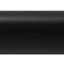 Heavy Duty Curtain Rods for Windows 18 to 88 Inch, Adjustable Length 1 Inch Diameter Window Curtain Rod with Aluminium Finials, Black (30"-86")