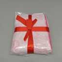 Stuffed Premium Soft Dog Blanket, with Flannel Grey Cute Paw Print, Cat Blanket Puppy Supplies Dog Products Stuff Essentials (Pink 32x40 Inches)