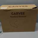 GarveeHome Heated Blanket King, Dual Control Faux Fur Electric Heating Blanket with 4 Heat Settings, Soft Bubble Blanket with 8 Hour Auto-Off & Overheat Protection, for Gifts Home Couch or Bed, White (King 90"x100")