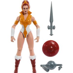 Masters of the Universe Mattel Masters of the Universe Origins Cartoon Collection Action Figure & Accessories Set, Teela 5.5-inch Collectible Toy with Mini-Comic