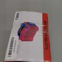 IDAODAN Electric Balloon Pump, Portable Electric Balloon Blower Machine Balloon Air Pump Dual Nozzle Rose Red 110V 600W Balloon Inflator for Party Decorations