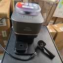 Philips Baristina Espresso Machine, Grind, Tamp & Brew Coffee Beans in One Swipe, Compact, 16 Bar Pump Pressure, Automatic Grinder, Black with Black Portafilter (BAR300/60)