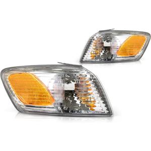 For Toyota Camry 2000 2001 Signal Light Assembly Pair Driver and Passenger Side DOT Certified TO2530136 TO2531136