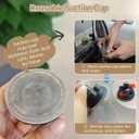 Suction Cup Cat Toys for Indoor Cats,3 in 1 Interactive cat Toys for Indoor Cats,Self Play or Handheld,Feathers & Bells,Realistic Toy Mouse and Silvervine SticksBlack