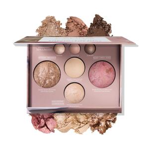 LAURA GELLER NEW YORK The Best of the Best Baked Palette - Full Size - Includes Bronzer, Blush, 2 Highlighters and 3 Eyeshadows - Travel-Friendly