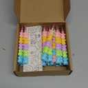MotiMind 28 Sets Valentines Crayons Party Favors Gifts Bear Stackable Crayons with Coloring Cards Kids Valentines Goodie Bag Stuffers for Classroom School Reward Gifts Exchange Non Candy Treats