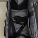 2025 Rolling Teacher Tote Bag with 15.6" Laptop Compartment (Black)