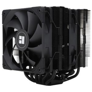 Thermalright PA120 Black CPU Air Cooler Dual Towers AGHP Technology 6 heatpipes,with TL-C12B PWM Fan Air Cooling for Intel 1151/1150/1200/1851/1700,AMD:AM4/AM5, 157mm Height PC Cooling