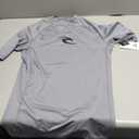 Rip Curl Men's Standard Short Sleeve Rashguard-UPF 50+ Sun Protection Surf Shirt, Tight Fit Rash Vest L