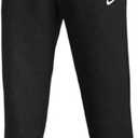 Nike Womens Fleece Jogger Sweatpants (X-Large, Black)